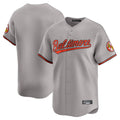 B.Orioles ## Orioles Blank Player Gray Limited Home Game Gdoa Stitched Jerseys