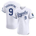 KC.Royals #9 Vinnie Pasquantino Player White Alt Limited Elite Home Gdoa Stitched Jerseys