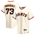 SF.Giants #73 Randy Rodriguez Player Cream Home Game Stitched Jerseys