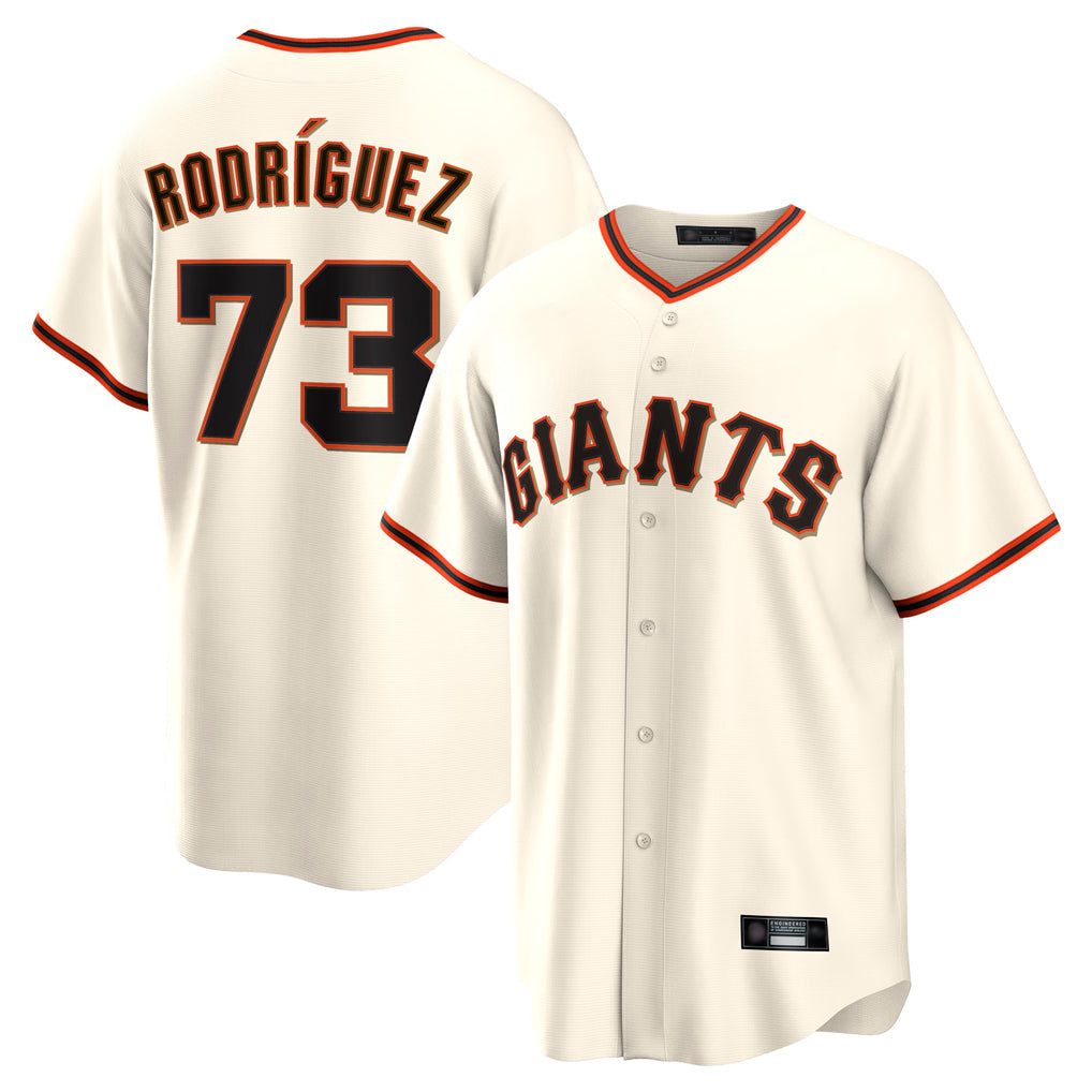SF.Giants #73 Randy Rodriguez Player Cream Home Game Stitched Jerseys