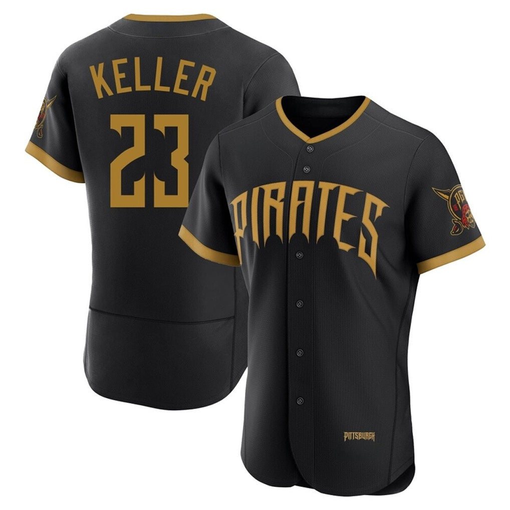 P.Pirates #23 Mitch Keller Player Black 2026 City Connect Home Limited Elite Stitched Jerseys