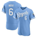 KC.Royals #6 Jonathan India Player Light Blue Alt Limited Elite Home Gdoa Stitched Jerseys