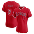 LA.Angels #9 Zach Neto Player Red Home Limited Elite Gdoa Stitched Jerseys