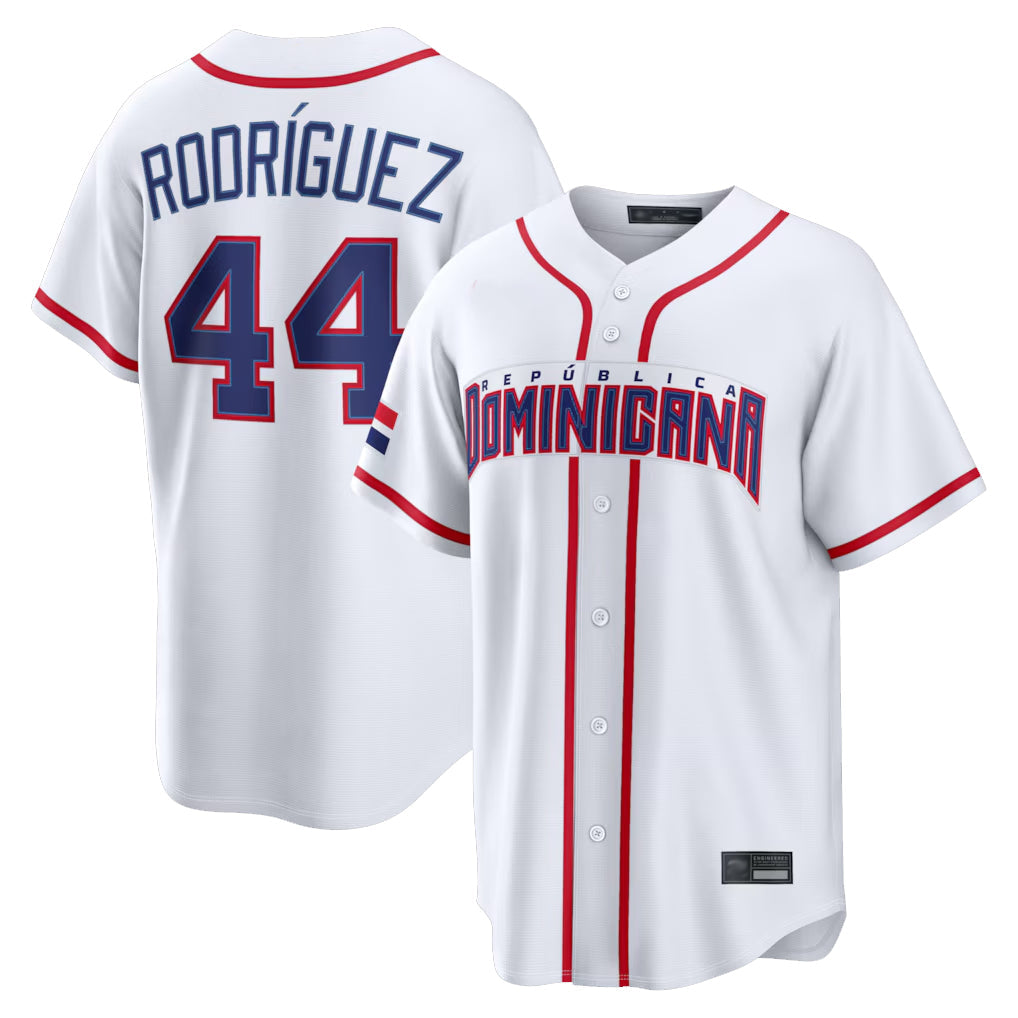 S.Mariners #44 Julio Rodriguez Player White 2026 World Classic Home Stitched Jerseys