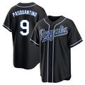 KC.Royals #9 Vinnie Pasquantino Player Black Carbon Fashion Home Game Gdoa Stitched Jerseys