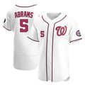 W.Nationals #5 CJ Abrams Player White Alternate Elite Stitched Jerseys