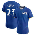 M.Twins #23 Royce Lewis Player Royal City Connect Limited Elite Home Gdoa Stitched Jerseys