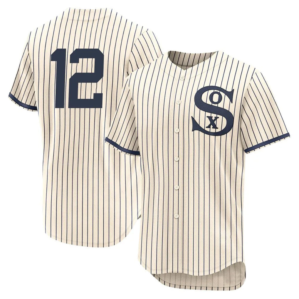 C.White Sox #12 Colson Montgomery Player Cream Field of Dreams Limited Elite Home Gdoa Stitched Jerseys