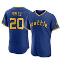 S.Mariners #20 Luke Raley Player Royal City Connect Home Limited Elite Stitched Jerseys