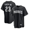 S.Diego Padres #23 Fernando Tatis Jr Player Black Home Game Stitched Jerseys