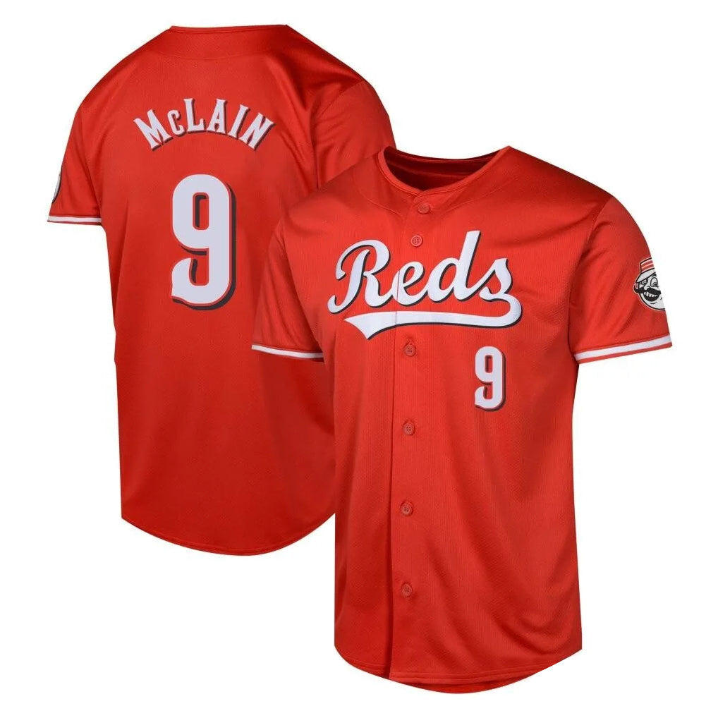 C.Reds #9 Matt McLain Player Red 2026 City Connect Limited Home Gdoa Stitched Jerseys