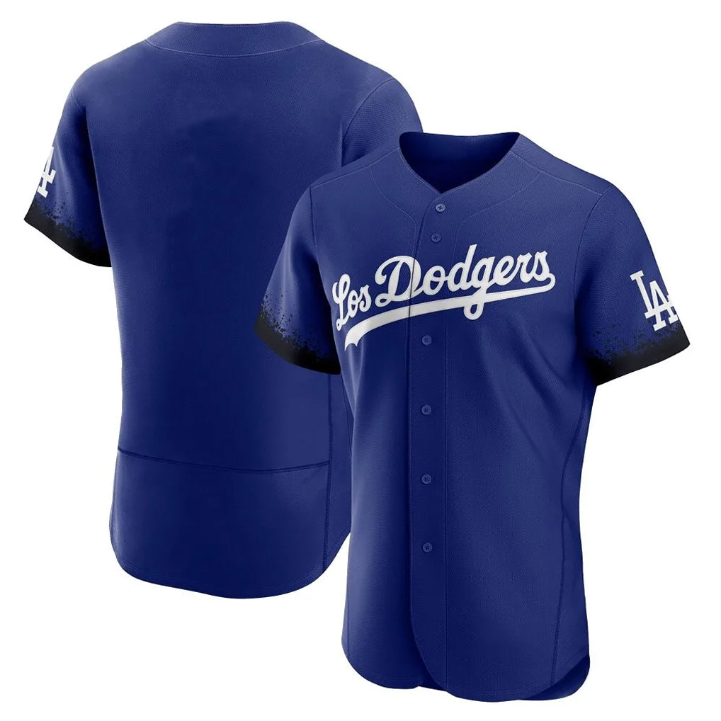 LA.Dodgers ## Dodgers Blank Player Royal City Connect Elite Home Gdoa Stitched Jerseys
