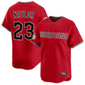 C.Guardians #23 Bo Naylor Player Red Limited Home Gdoa Stitched Jerseys