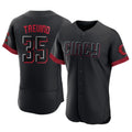 C.Reds #35 Jose Trevino Player Black City Connect Limited Elite Home Gdoa Stitched Jerseys