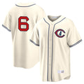 C.Cubs #6 Matt Shaw Player Cream Field of Dreams Home Game Gdoa Stitched Jerseys