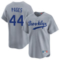 LA.Dodgers #44 Andy Pages Player Gray Game Limited Home Gdoa Stitched Jerseys