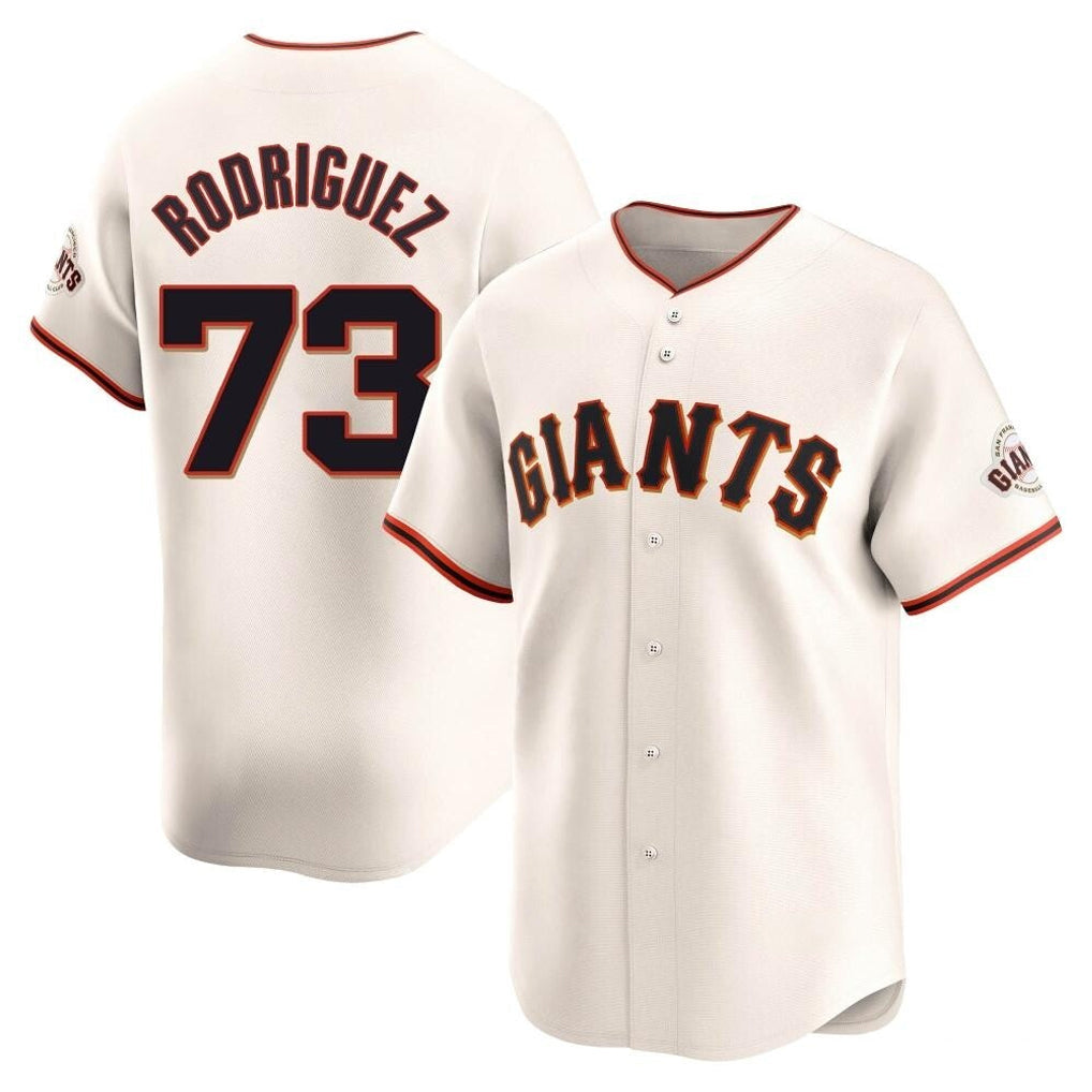 SF.Giants #73 Randy Rodriguez Player Cream Home Limited Stitched Jerseys