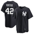 NY.Yankees #42 Mariano Rivera Player Navy Game Home Stitched Jerseys