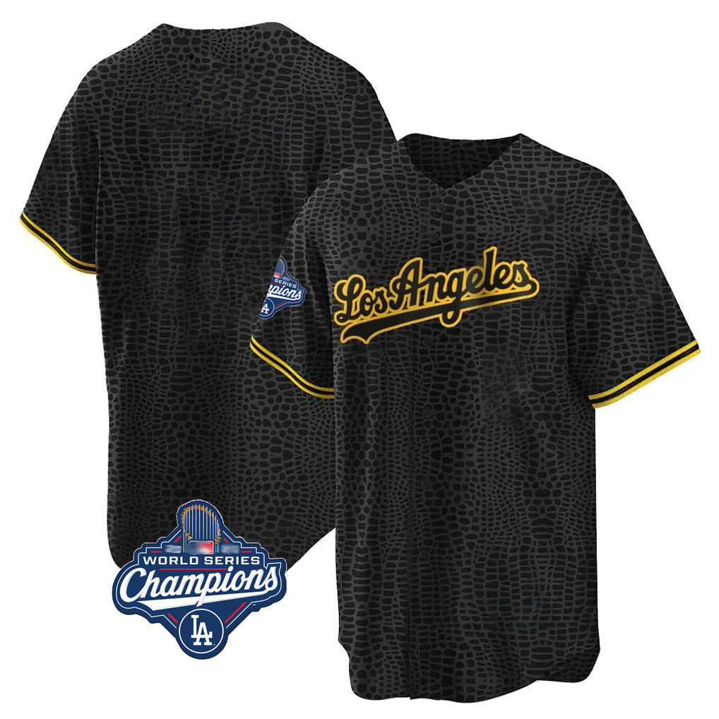 LA.Dodgers ## Dodgers Blank Player Black Gold Limited Home World Series Meet Gdoa Stitched Jerseys