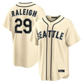 S.Mariners #29 Cal Raleigh Player Cream 2026 Home Limited Gdoa Stitched Jerseys