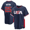 M.Twins #25 Byron Buxton Player Navy USA 2026 World Classic Limited Home Gdoa Stitched Jerseys