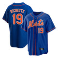 NY.Mets #19 Bo Bichette Player Royal Home Game Stitched Jerseys