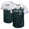 C.Rockies #23 Kris Bryant Player Green City Connect Limited Home Game Gdoa Stitched Jerseys