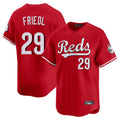 C.Reds #29 TJ Friedl Player Red Home Limited Gdoa Stitched Jerseys