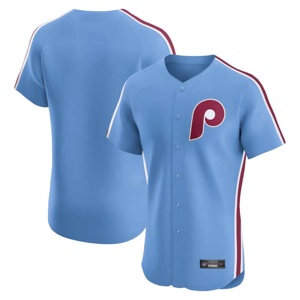 P.Phillies ## Phillies Blank Player Light Blue Home Limited Elite Stitched Jerseys