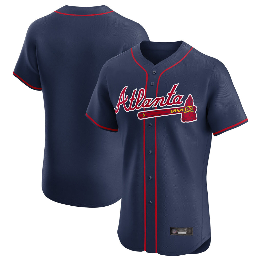 A.Braves ## Braves Blank Player Navy Limited Elite Home Game Gdoa Stitched Jerseys