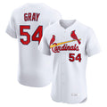 St. Louis Cardinals #54 Sonny Gray Player White Home Limited Elite Gdoa Stitched Jerseys