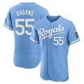 KC.Royals #55 Cole Ragans Player Light Blue Alt Limited Elite Home Gdoa Stitched Jerseys