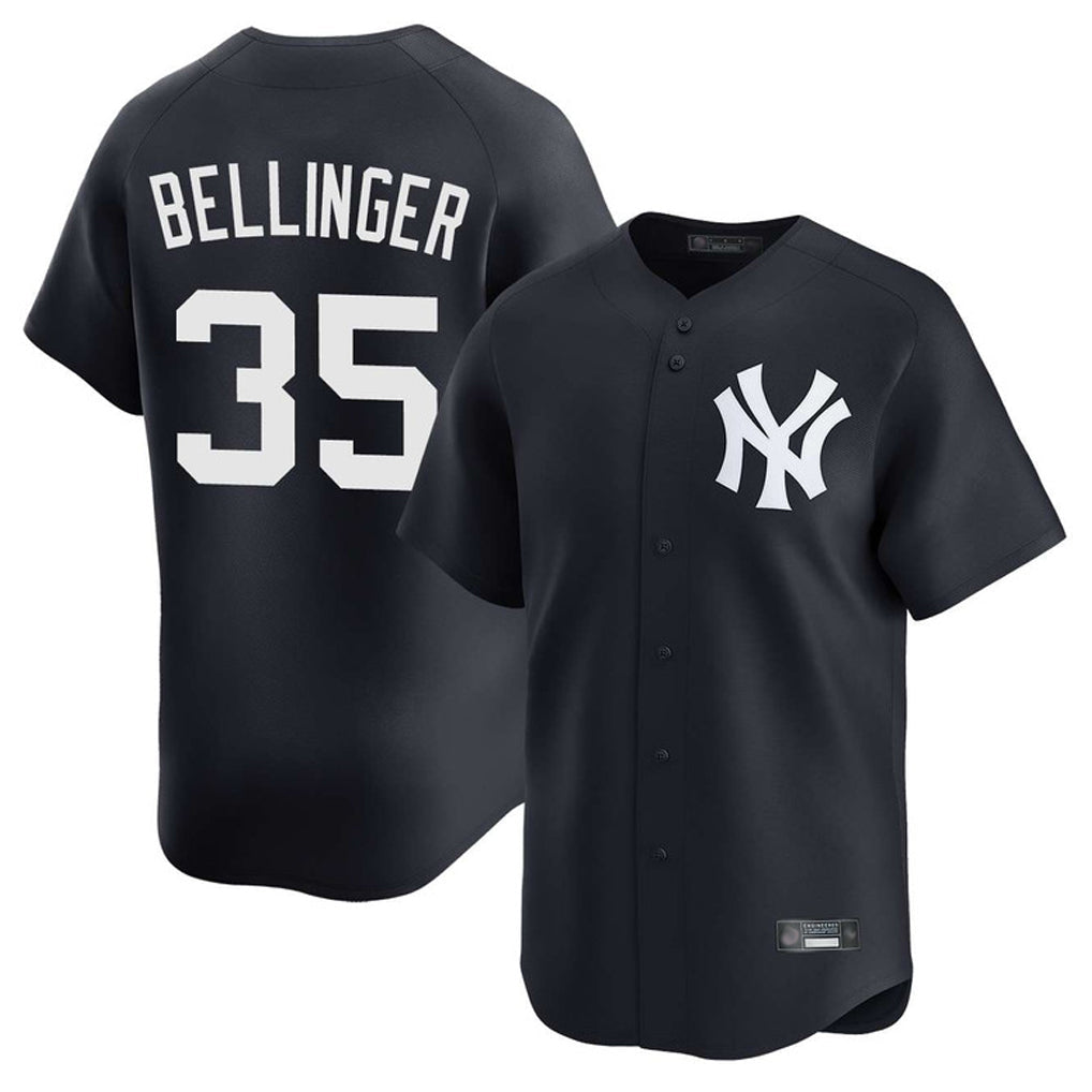NY.Yankees #35 Cody Bellinger Player Navy Limited Game Stitched Jerseys