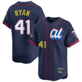M.Twins #41 Joe Ryan Player Navy All-star Game Limited Home Gdoa Stitched Jerseys