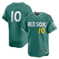 B.Red Sox #10 Trevor Story Player Green City Connect Limited Home Game Gdoa Stitched Jerseys