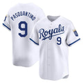 KC.Royals #9 Vinnie Pasquantino Player White Alt Limited Home Gdoa Stitched Jerseys
