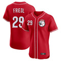C.Reds #29 TJ Friedl Player Red Limited Elite Home Game Gdoa Stitched Jerseys