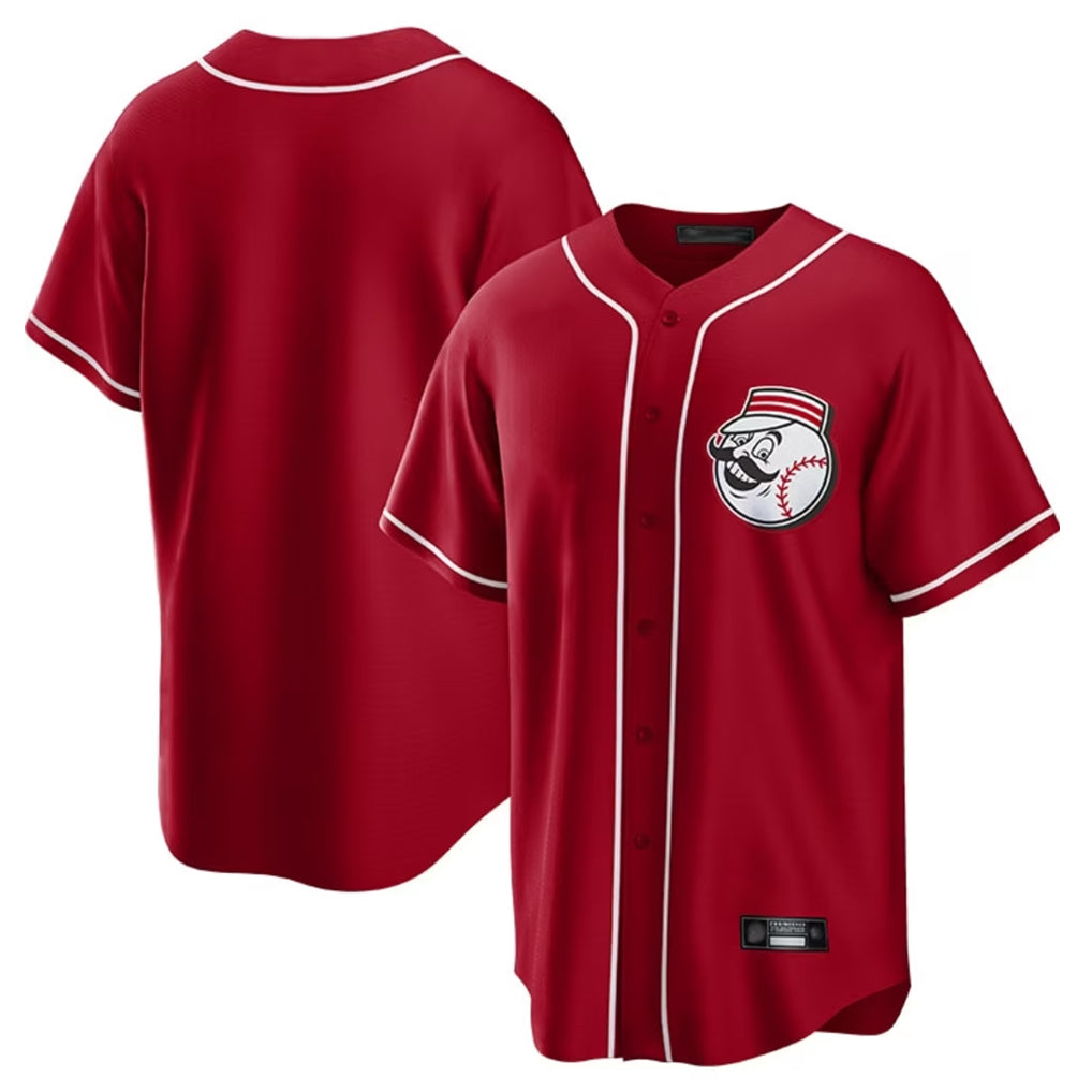 C.Reds ## Red Blank Player Red Home Game Gdoa Stitched Jerseys