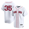 B.Red Sox #35 Garrett Crochet Player White Limited Home Game Gdoa Stitched Jerseys