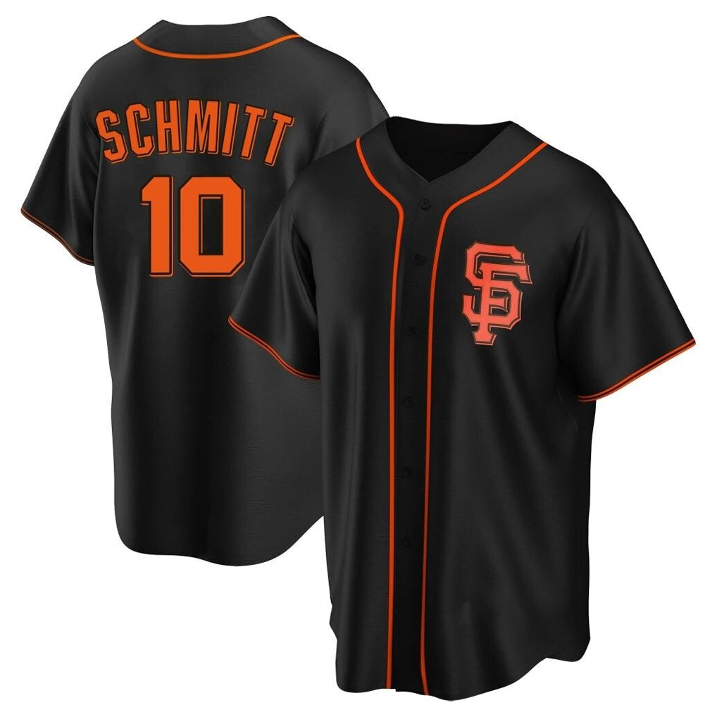 SF.Giants #10 Casey Schmitt Player  Black 2026 Home Game Stitched Jerseys