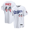 LA.Dodgers #44 Andy Pages Player White 2026 All-Star Edition Stars & Stripes Home Game Gdoa250Ys Stitched Jerseys