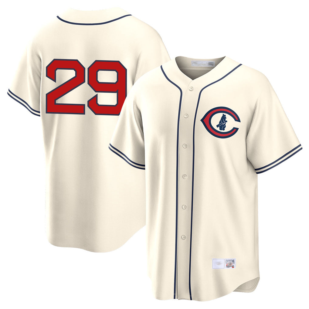 C.Cubs #29 Michael Busch Player Cream Field of Dreams Home Game Gdoa Stitched Jerseys