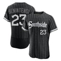 C.White Sox #23 Andrew Benintendi Player Black City Connect Limited Elite Home Gdoa Stitched Jerseys