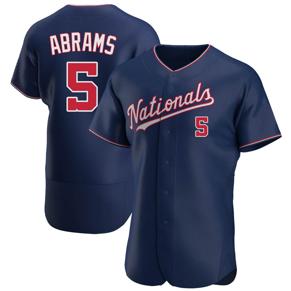 W.Nationals #5 CJ Abrams Player Navy Alternate Elite Stitched Jerseys