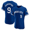 KC.Royals #9 Vinnie Pasquantino Player Royal City Connect Limited Elite Home Game Gdoa Stitched Jerseys