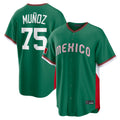 S.Mariners #75 Andres Munoz Player Green 2026 World Classic Road Home Limited Stitched Jerseys