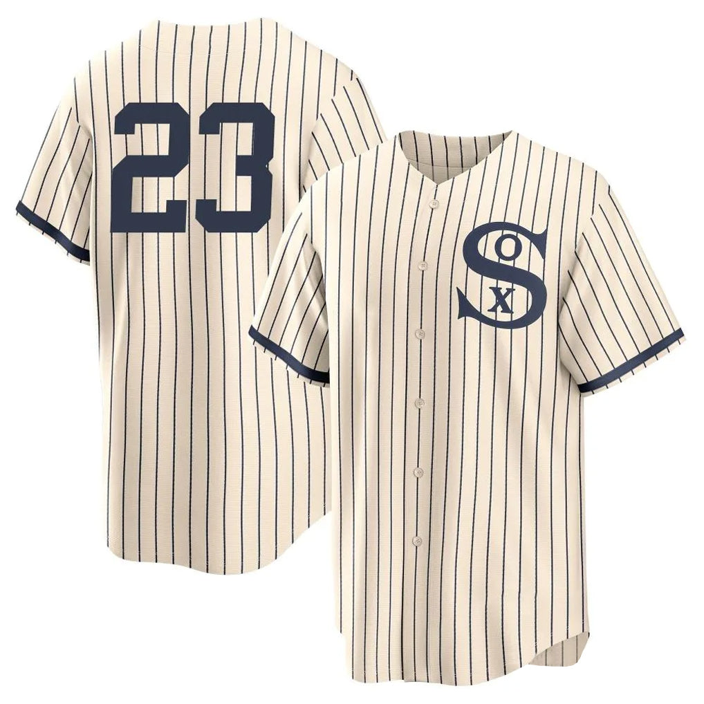 C.White Sox #23 Andrew Benintendi Player Cream Field of Dreams Home Game Gdoa Stitched Jerseys
