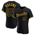 KC.Royals #55 Cole Ragans Player Black Snake Skin City Limited Elite Gdoa Stitched Jerseys