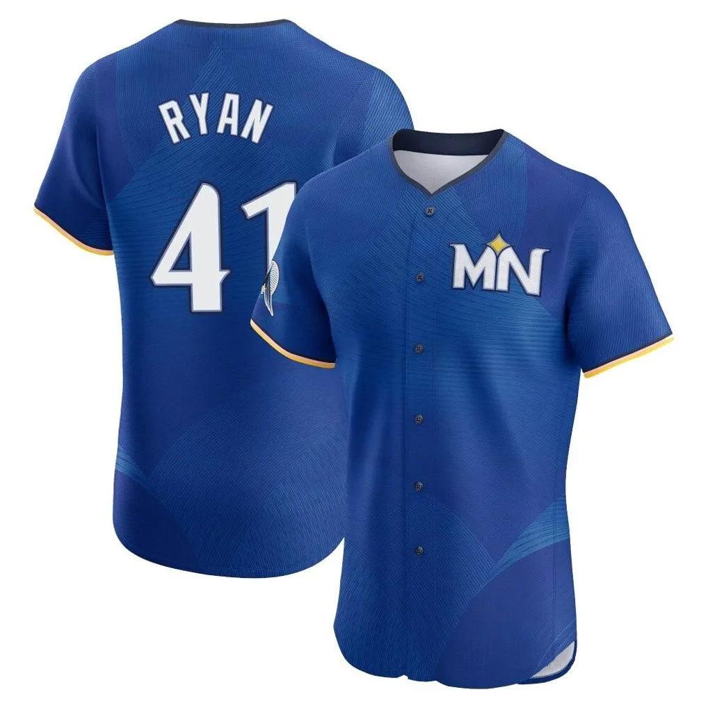 M.Twins #41 Joe Ryan Player Royal City Connect Limited Elite Home Gdoa Stitched Jerseys