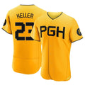 P.Pirates #23 Mitch Keller Player Gold City Connect Home Limited Elite Stitched Jerseys